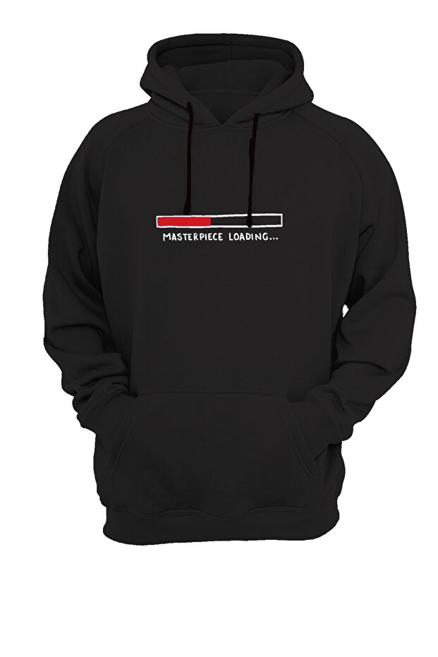 Masterpiece Loading Printed Black Sweatshirt - 1