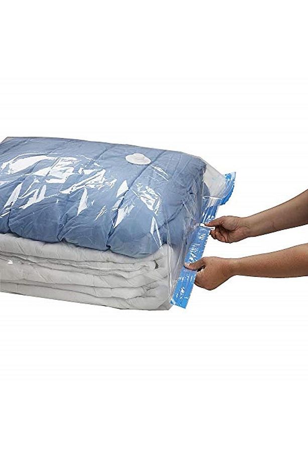 Marka: (3 Adet) En Büyük Boy (100x130) Vakumlu Hurç Yorgan Hurcu Vakumlu Hurc Poşet Saklama Torbası - 2