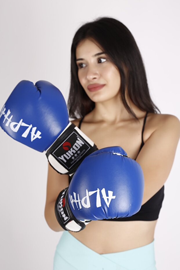 Alpha Mavi Muay Thai Boks Eldiveni - 2