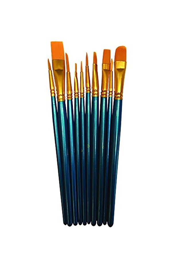 Kosida Cryl Hobby Brush Set 10 Brushes