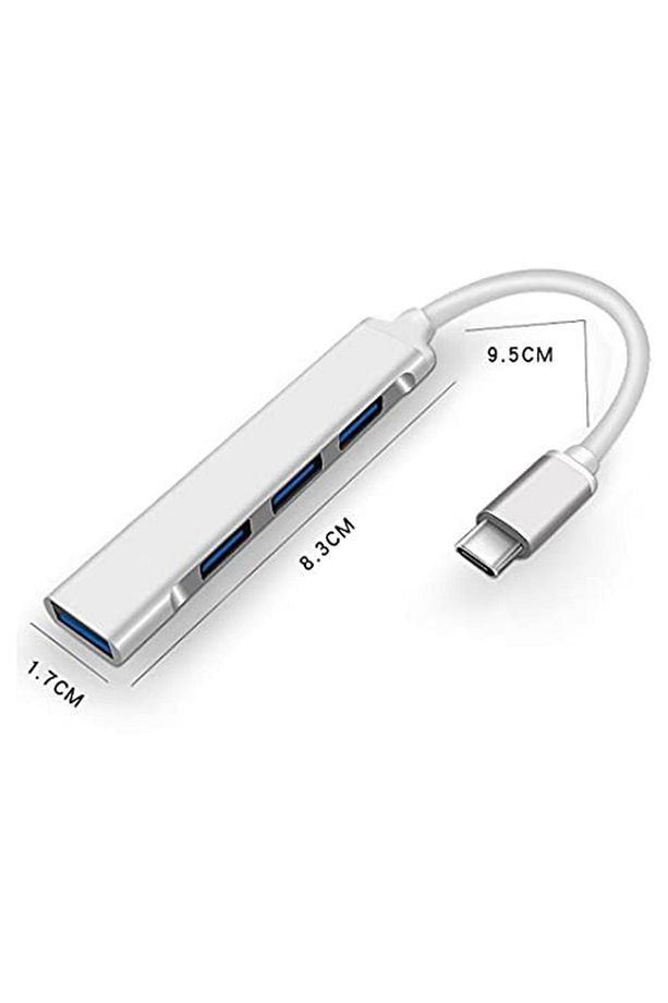 4 Port Usb 3.1 Hub Çevirici Çoğaltıcı Type C Çoklayıcı Type-c Çoklama 4 Portlu Usb 3.1 Hub Çoklayıcı - 2