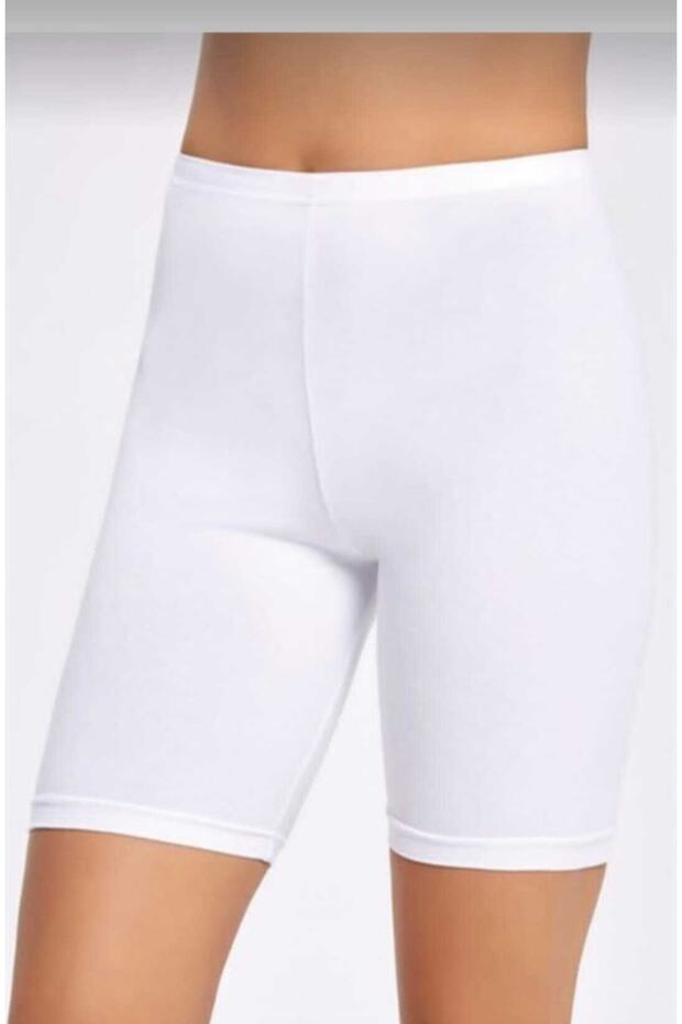 New Moon Women's Belted Non-Marking Leggings White Modal