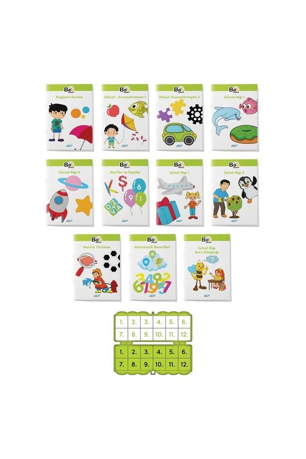 Bee Smart Görsel Ve Işitsel Dikkati Güçlendirme Seti 5-6 Yaş - 2