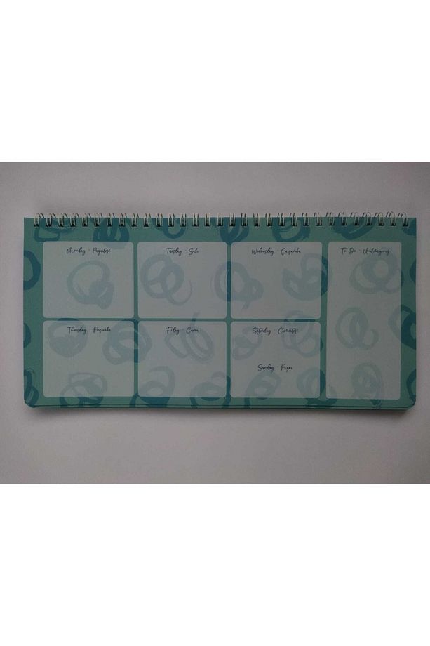 Plan The Week Planlayıcı Defter 1 Adet - 3