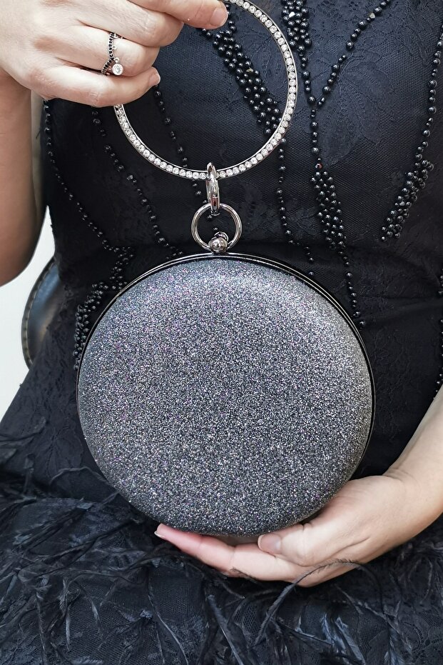 Sand Sim Platinum 259 Clutch Evening Dress Women's Bag