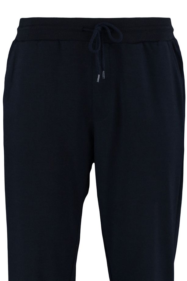 Lacivert Basic Regular/Normal Kesim Lastik Paça Jogger Eşofman Altı TMNSS20EA0053 - 8