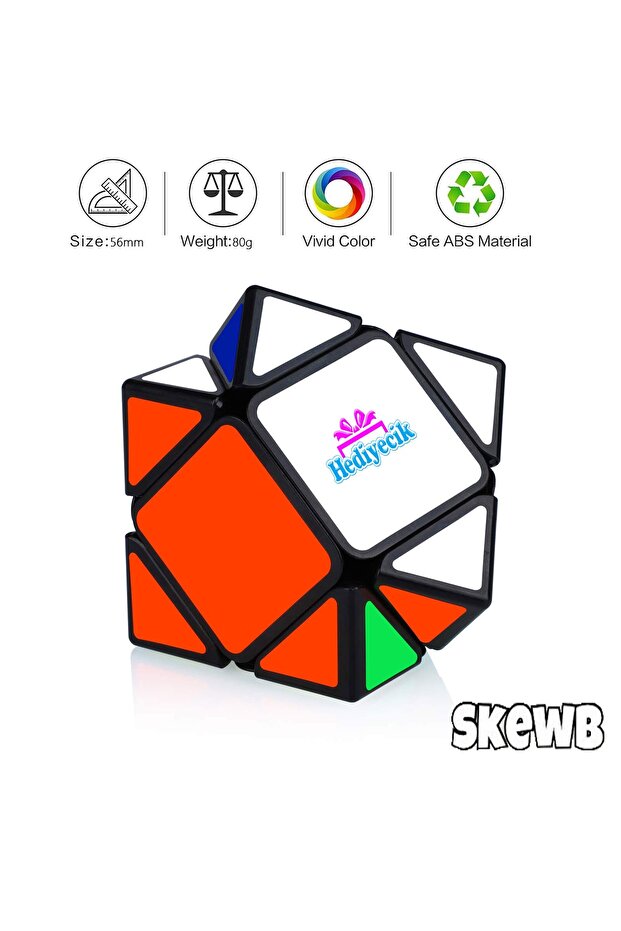 Speed Zeka Küpü Seti Pyraminx Skewb Akıl - 3