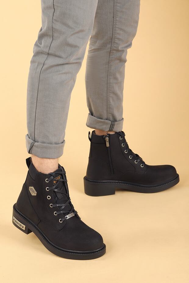 M5121 Astana 100 Deri Erkek Bot Ayakkabı - 3