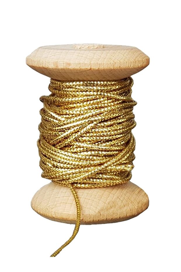Simli Altın Monofil Ip ( 10 Metre ) - 1