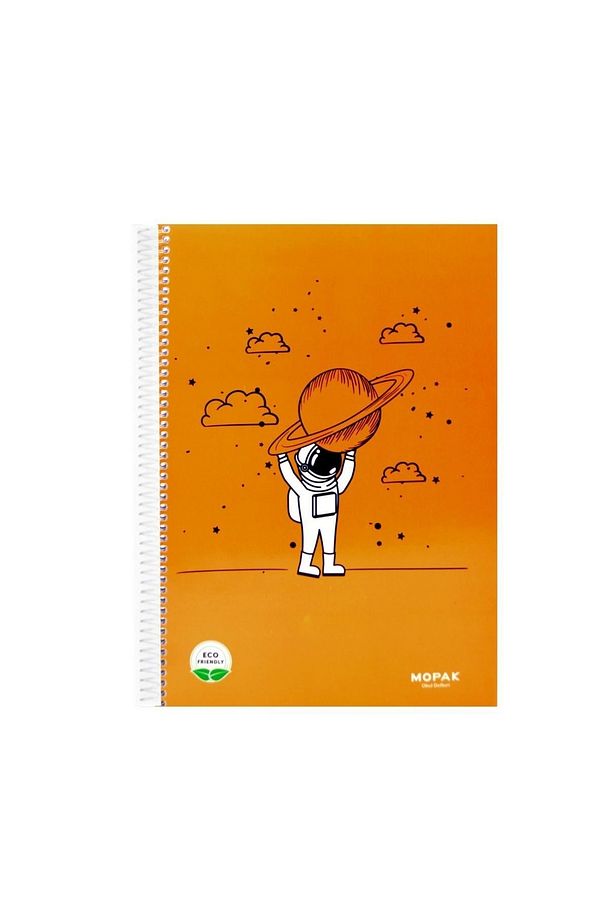 A4 96 Yaprak Karton Kapak Spiralli Defter Çizgisiz / Düz - 1