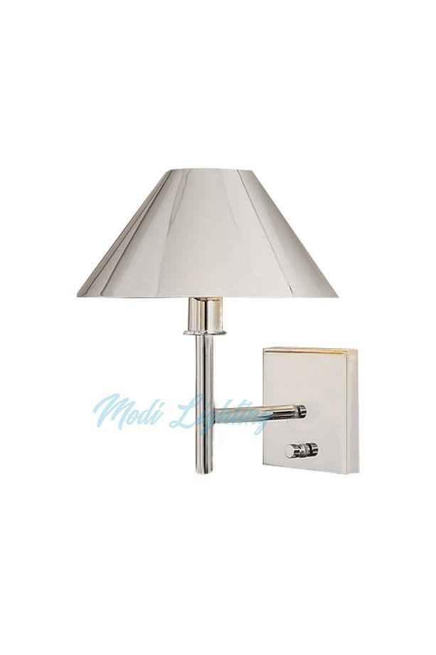 Krom Metal Anahtarlı Aplik Mod-4474-1k - 1