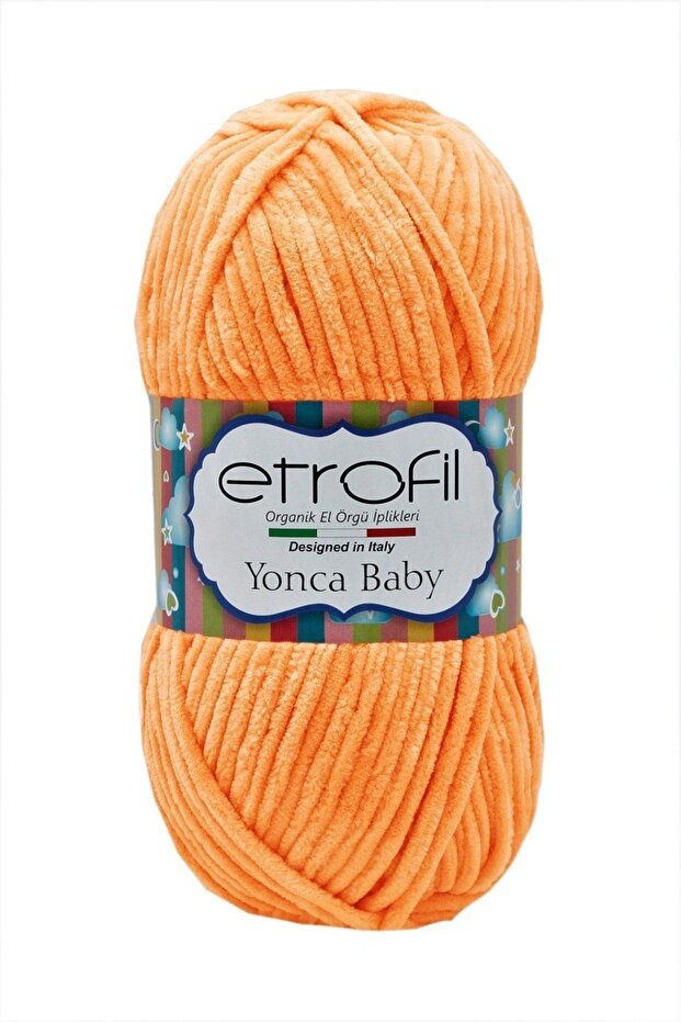 Knitting Wools Clover Baby 5 Pieces Orange 70290