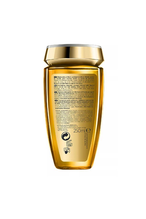 Elixir Ultime Le Bain Sublimating Oil Infused Shampoo For Dull Hair 250 Ml - 3