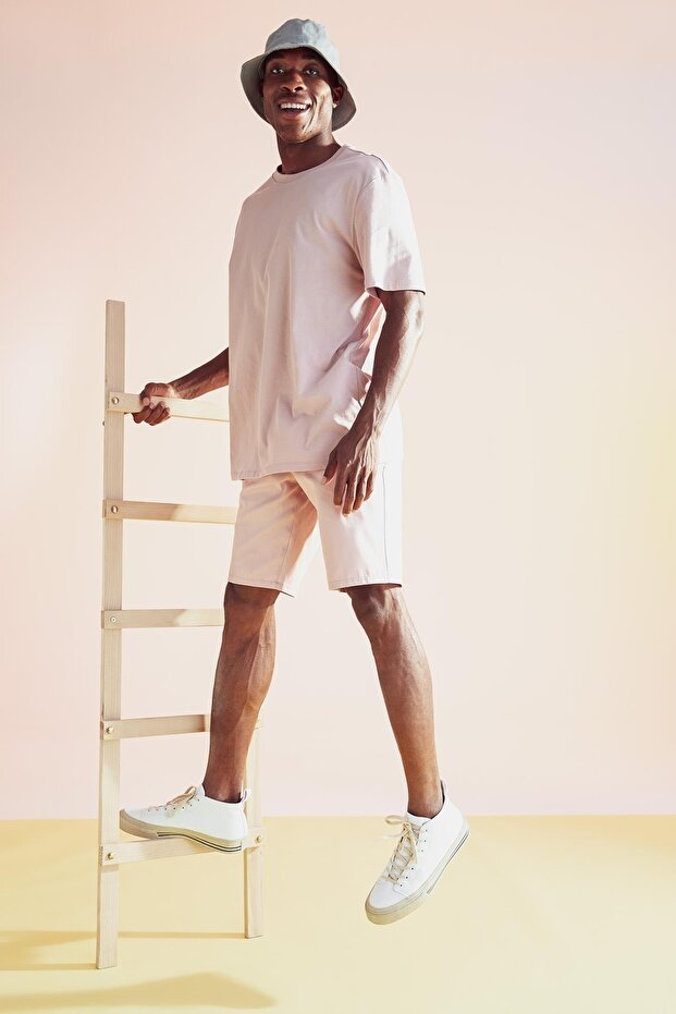 Regular Fit Bermuda Şort - 1