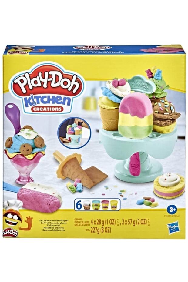 Play-doh Mutfak Atölyesi Dondurma Partisi Oyun Hamuru Seti - 2