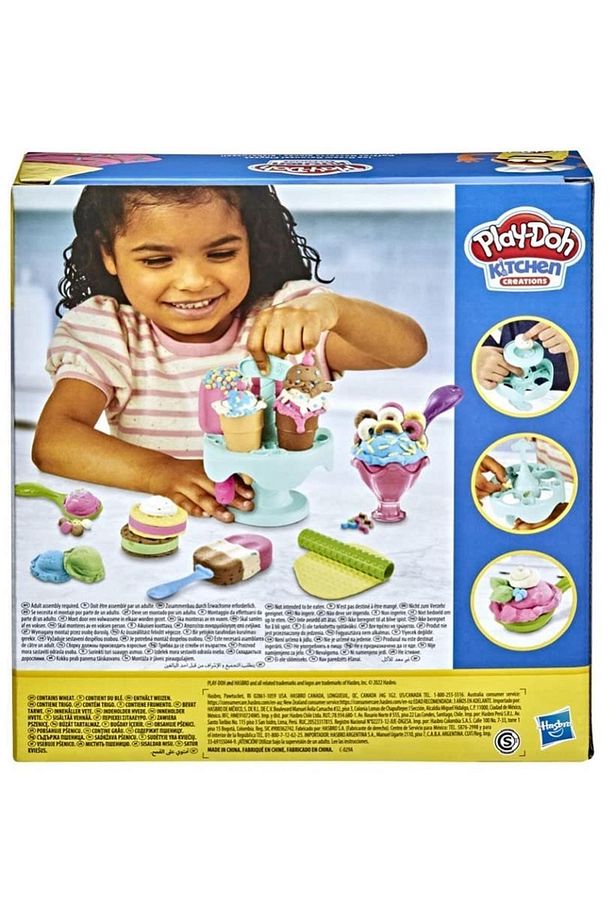 Play-doh Mutfak Atölyesi Dondurma Partisi Oyun Hamuru Seti - 3