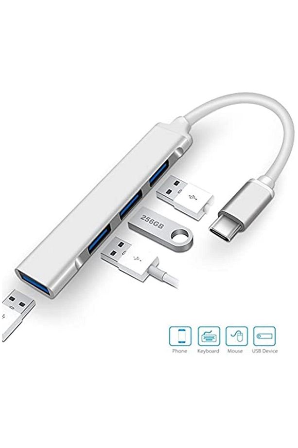 4 Port Usb 3.1 Hub Çevirici Çoğaltıcı Type C Çoklayıcı Type-c Çoklama 4 Portlu Usb 3.1 Hub Çoklayıcı - 3