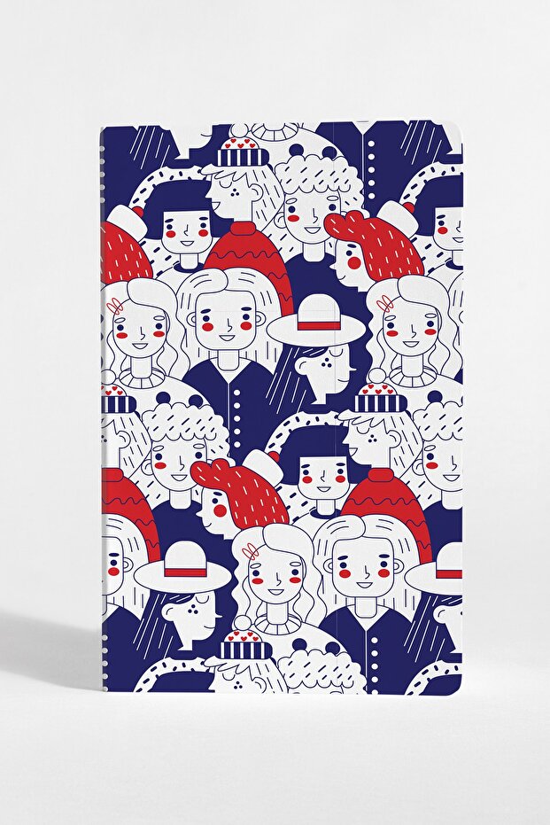 13x21cm Unlined Notepad - 1