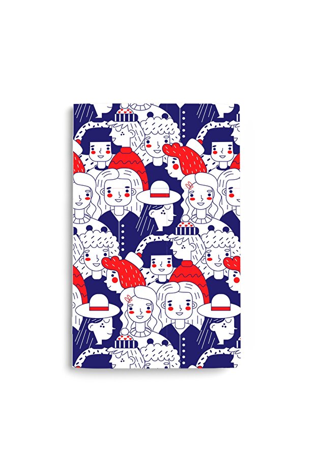 13x21cm Unlined Notepad - 3