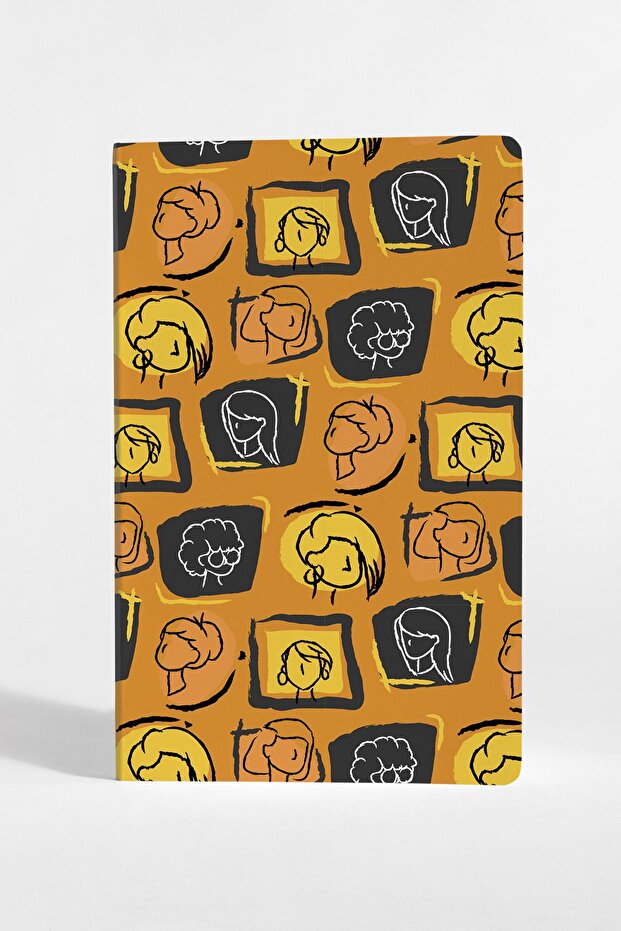 13x21cm Unlined Notepad - 1