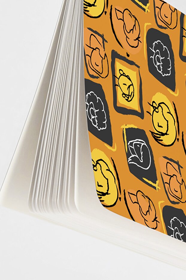 13x21cm Unlined Notepad - 2