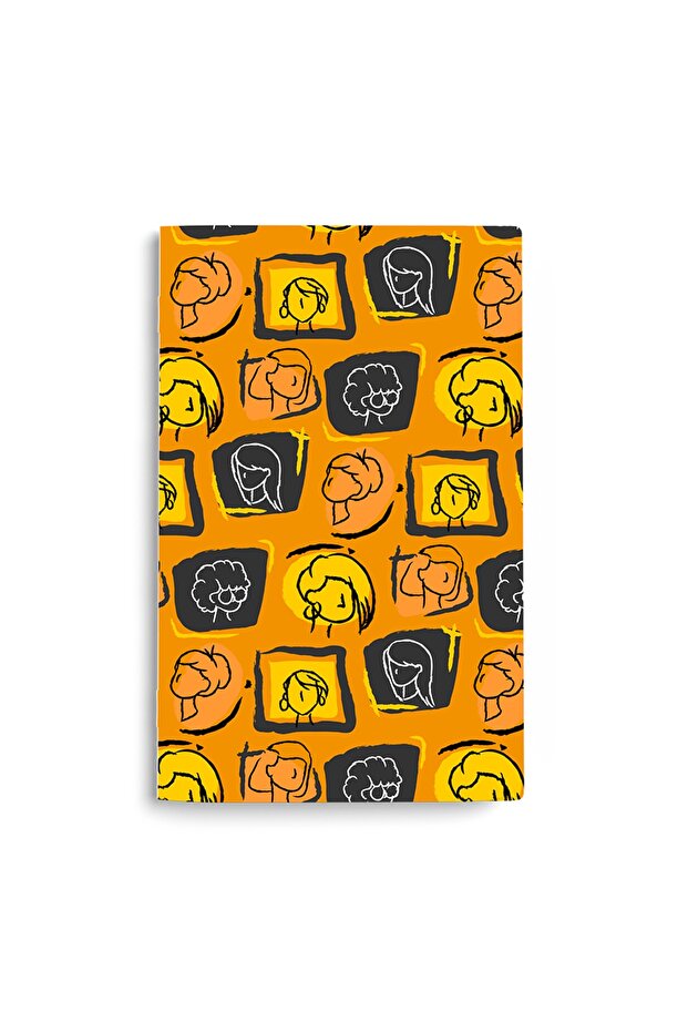 13x21cm Unlined Notepad - 3