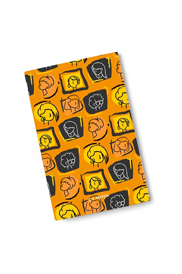 13x21cm Unlined Notepad - 4