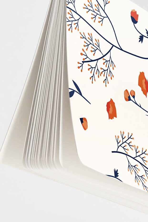 مفكرة غير مبطنة مقاس 13 × 21 سم - 2