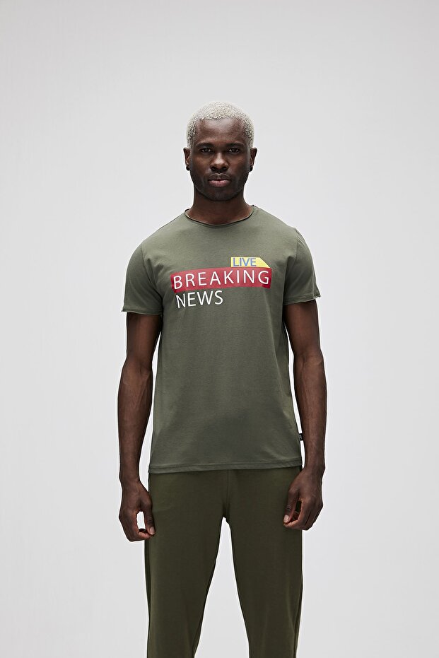 Breaking Tee Khaki - 4