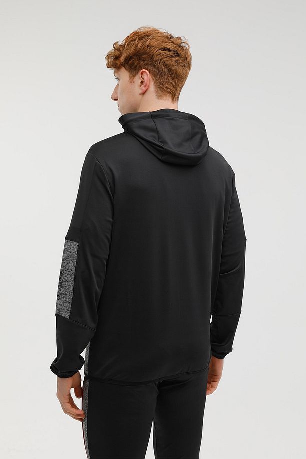 Calder8 Pes Track Top 2fx Siyah Erkek Eşofman Üstü - 2