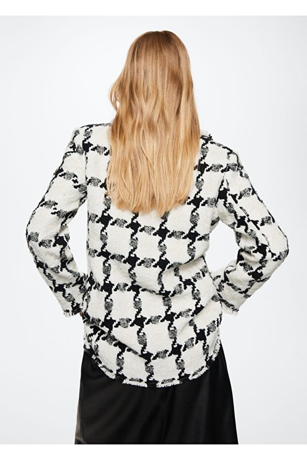 Kareli Tüvit Palto - 4