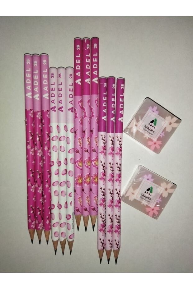 مجموعة قلم وممحاة ساكورا - 2