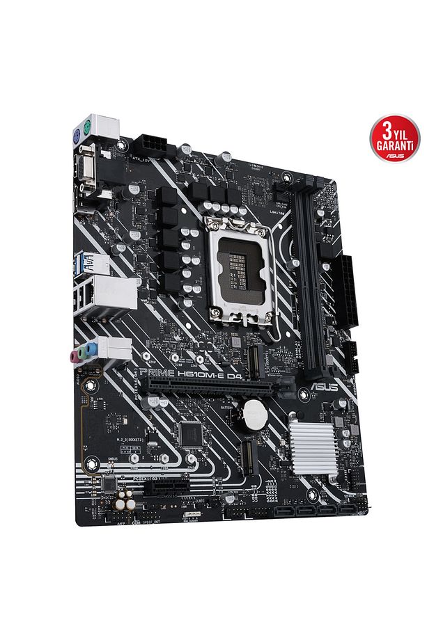 PRIME H610M-E D4 DDR4 HDMI DP PCIe 16X v4.0 1700p mATX - 3