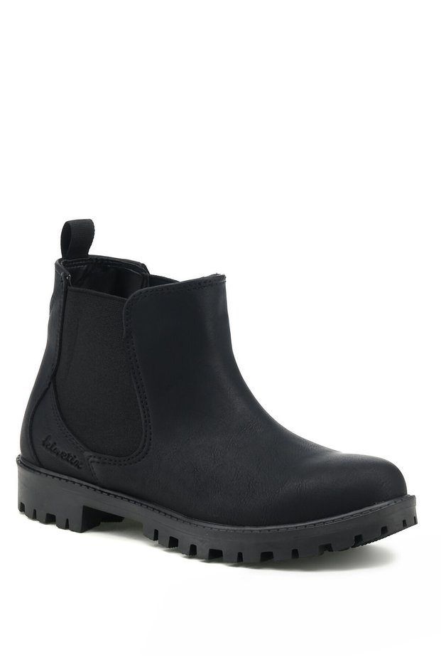 Jingu 2pr Black Women's Chelsea Boots