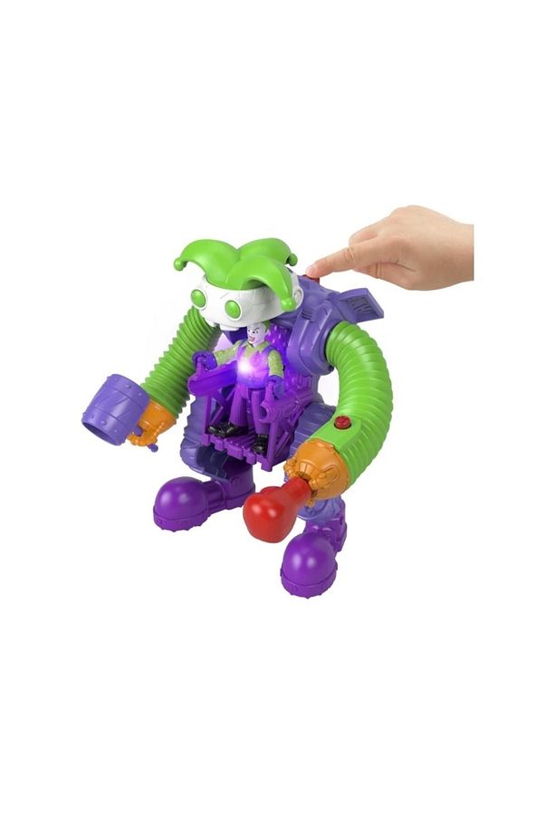 Dc Super Friends Imaginext The Joker Battling Robot Hgx80 - 2