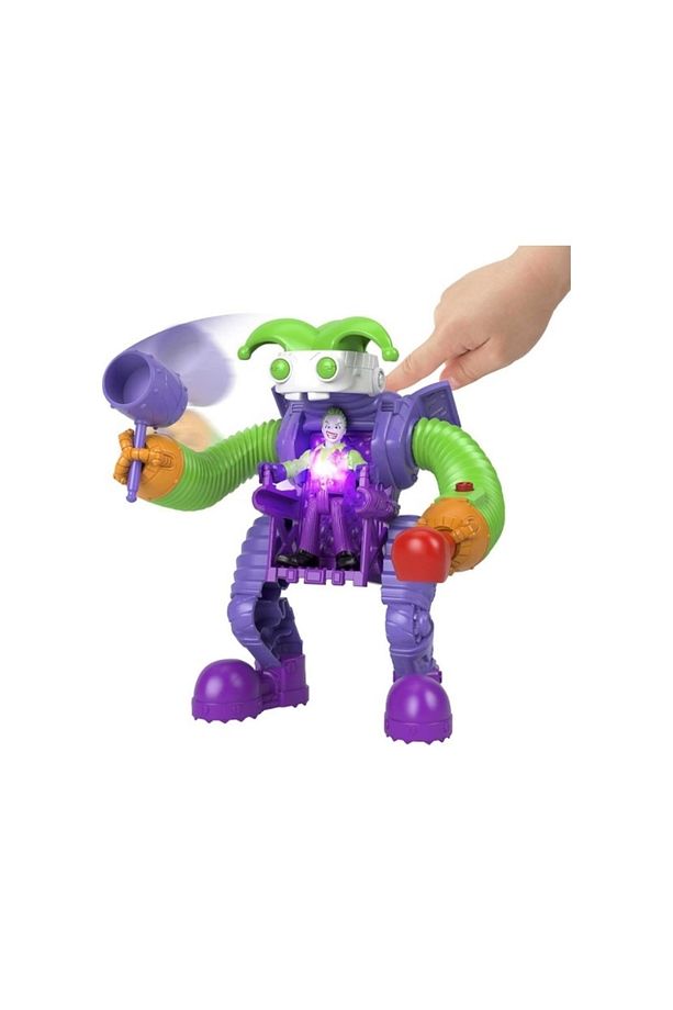 Dc Super Friends Imaginext The Joker Battling Robot Hgx80 - 4