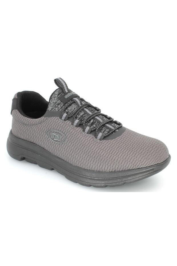 Gray - Orthopedix Pushin Lace-Up Unisex Sports Shoes323604