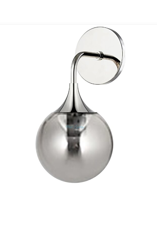 Şelale Krom L Füme Camlı Aplik Mod-ap-4478-1kdl - 1