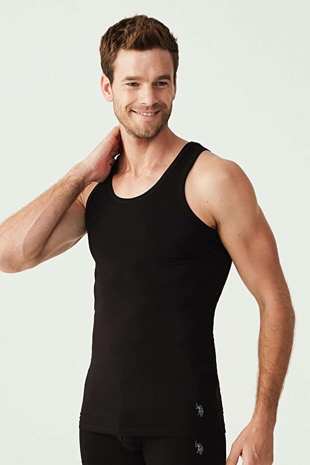 Cotton - Modal Fabric, Men's Undershirt and Boxer Shorts Set 80088
