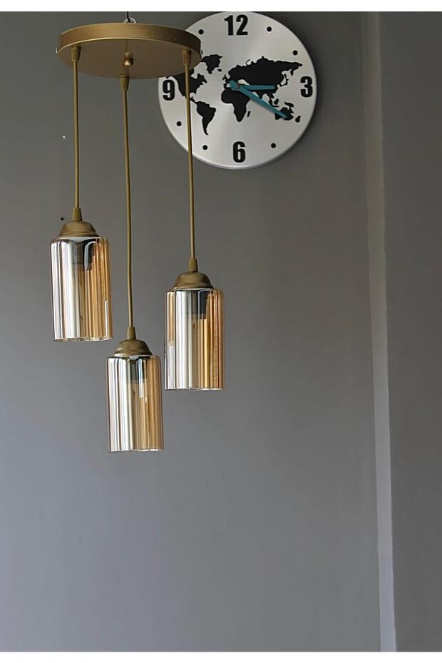 Eskitme 3'lü Bal Camlı - 1