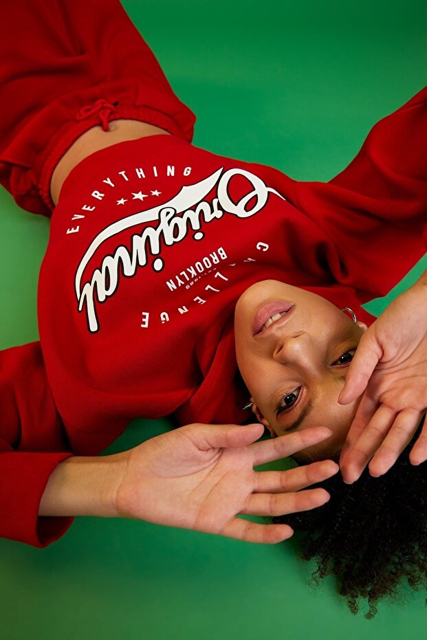 Coool Loose Fit Kapüşonlu Sweatshirt - 1