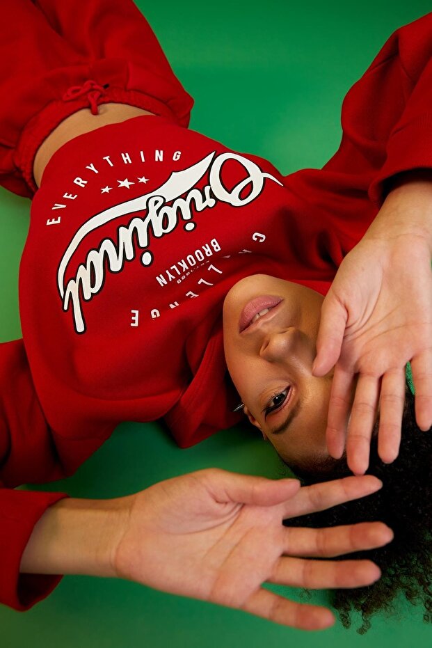 Coool Loose Fit Kapüşonlu Sweatshirt - 2