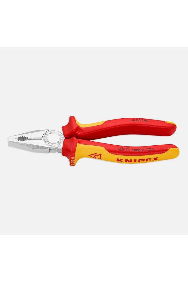Krom Kaplama Vde 180 Mm Kombine Pense - 6