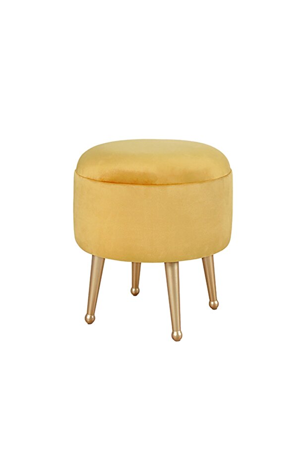 Deko Puf Sarı - 1