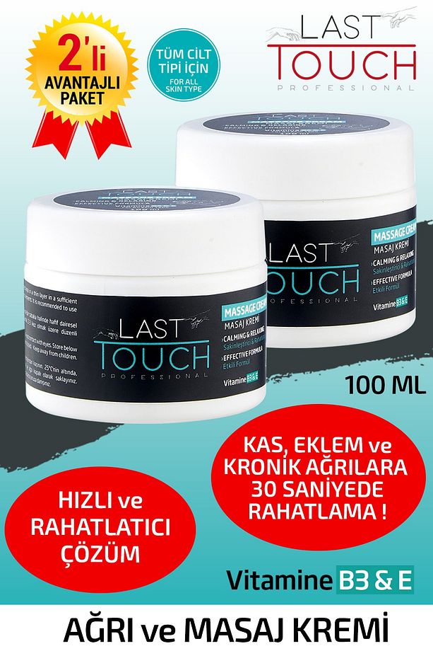 2'li Paket Ağrı Ve Masaj Kremi 100 Ml - 1
