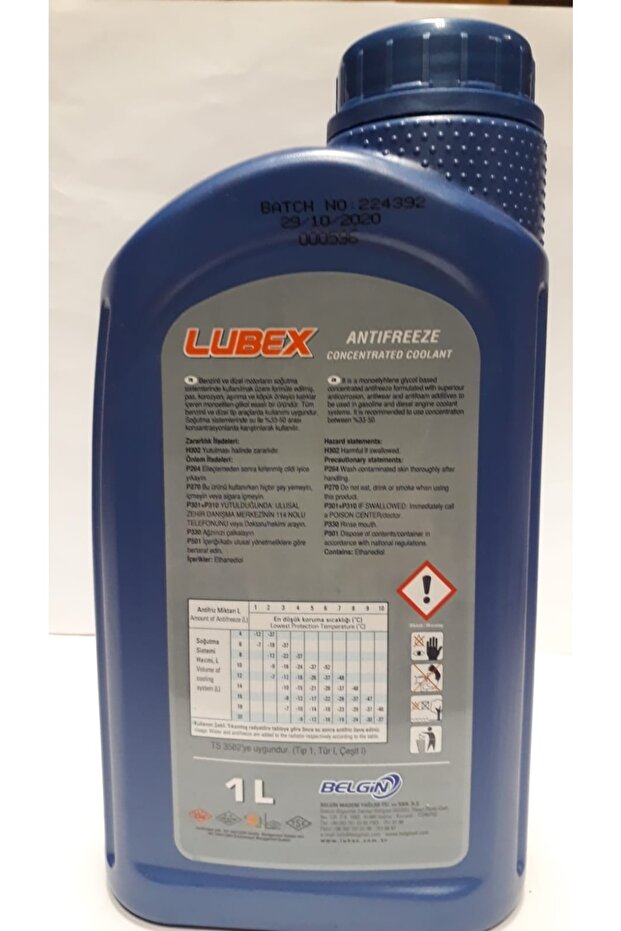 Antifriz Mavi Concentrate 1 lt - 2