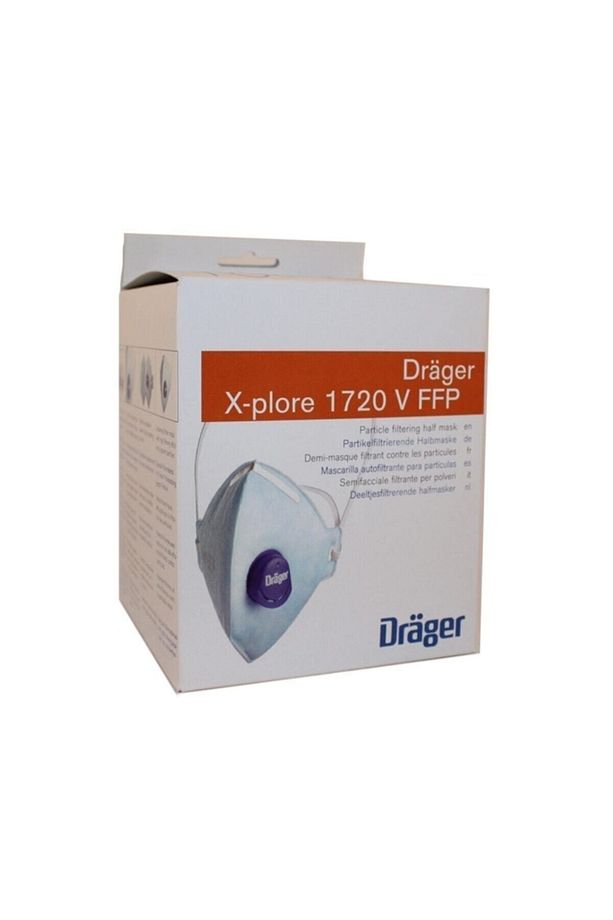 Drager X-plore 1720 V Ffp2 Koruyucu Maske En149=en95 (10'lu Paket) - 1