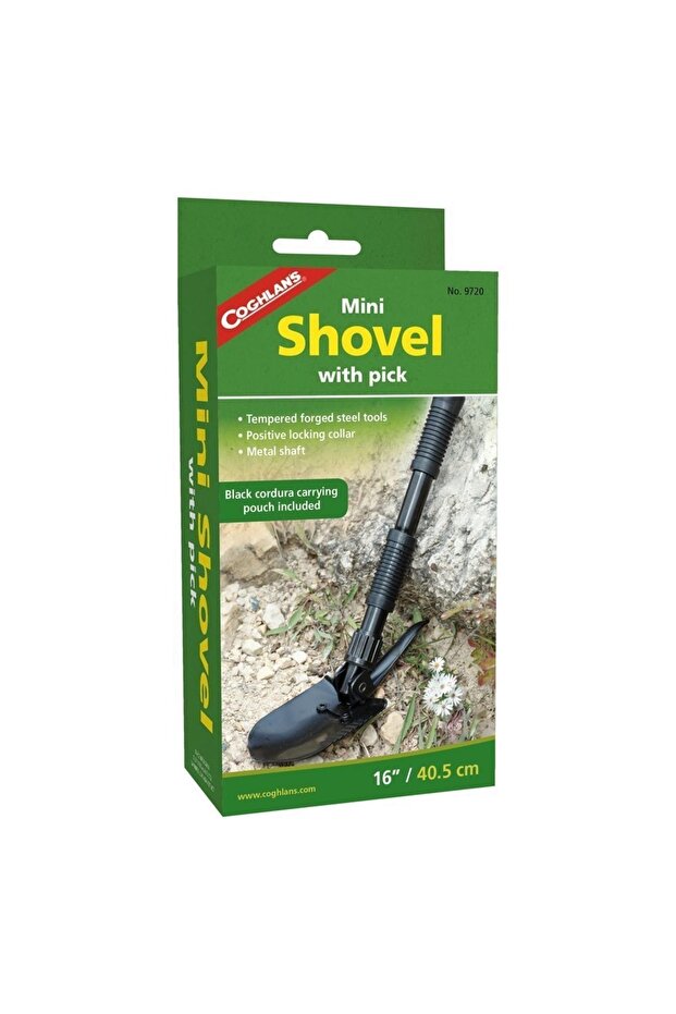 Mini Katlanır Kazma Kürek - 1