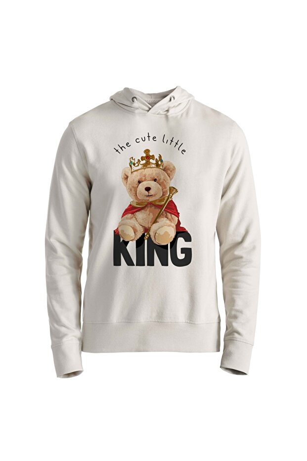 سويت شيرت King Tedy Bear Ecru للرجال
