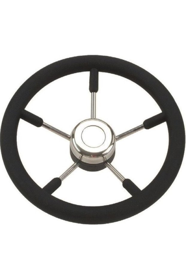 Dümen Simidi 35cm Siyah Tipo9b
